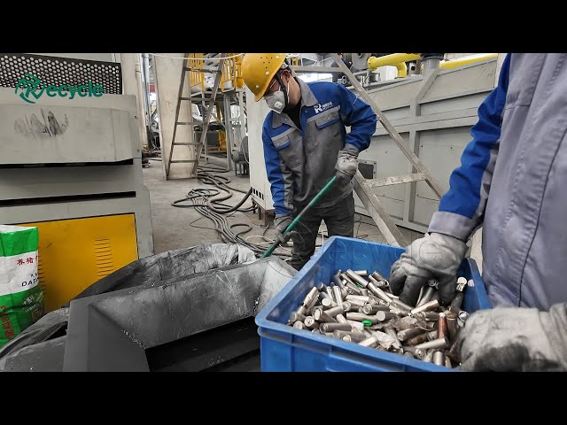 The Whole Process of Lithium Battery Recycling Machine Operation