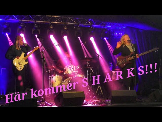 Blood Red Oranges - här kommer S H A R K S ! ! @ Uppsala, Sweden, den 22 april 2019
