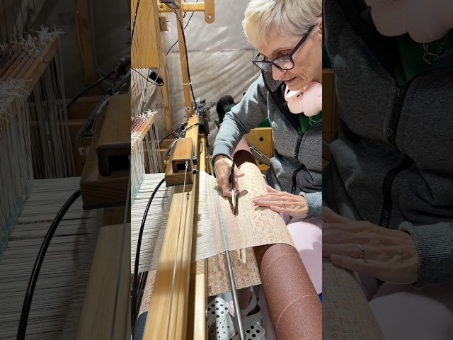 How to cut off mid-warp. #weavinghack