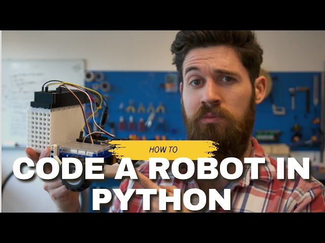 Easy Python Coding for Robots: Getting Started (Beginner Tutorial Part 1)
