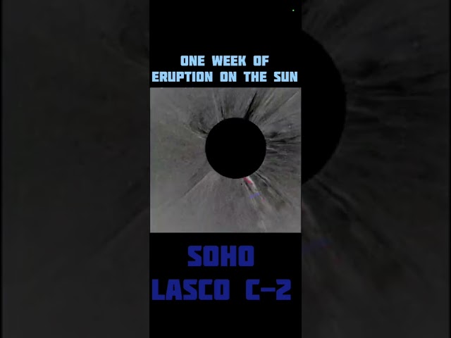 WEEK OF ERUPTIONS ON THE SUN ARE ANY EARTH BOUND