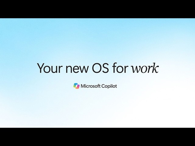 Satya Nadella talking about Copilot OS that would help Windows users