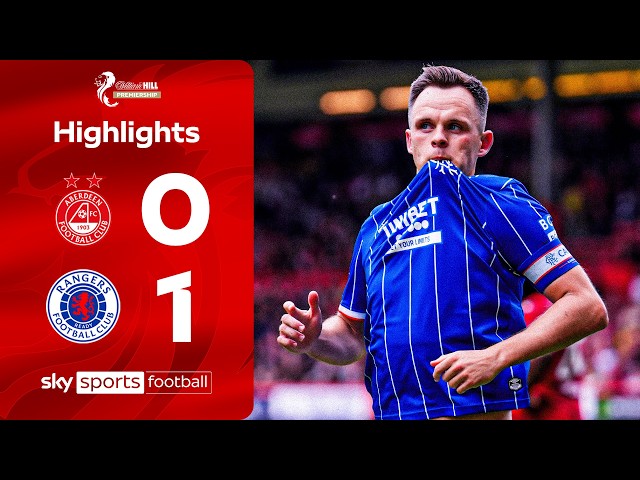 Shankland sinks Aberdeen | Aberdeen 0-1 Rangers | Scottish Premiership Highlights