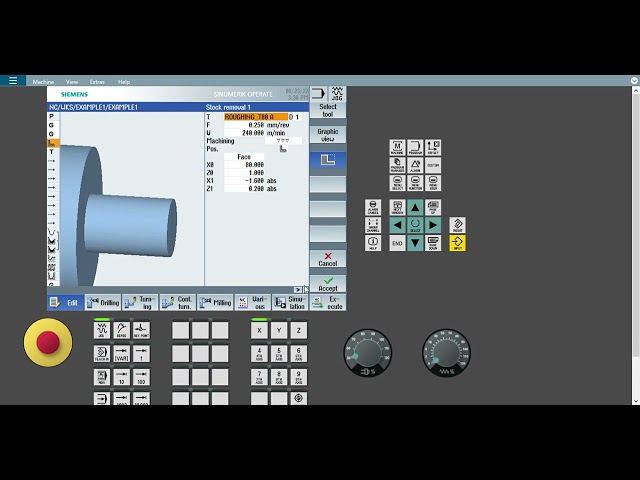 Shop turn /Shop mill cycle series in Siemens SINUMERIK 828D & 840 DSL