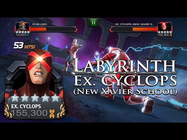 Labyrinth of Legends - Cyclops (New Xavier School) [Path 3]