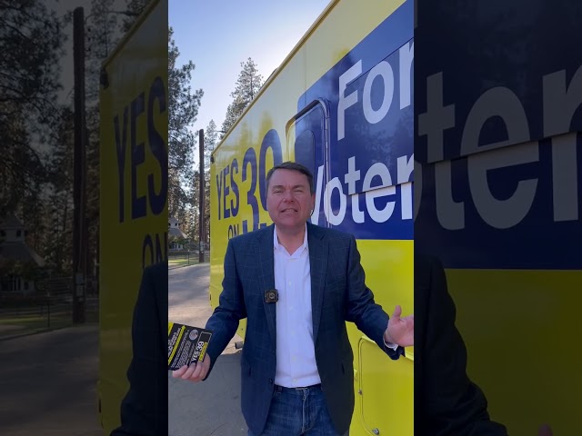 ON THE ROAD: For YES on prop 39 for Voter ID!