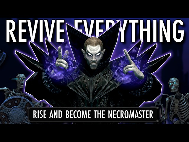 Skyrim But I BECOME THE STRONGEST NECROMANCER