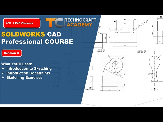 Session - 2.1 | Introduction to SOLIDWORKS Sketcher |SOLIDWORKS Course for beginners to Professional