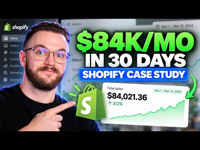 This Shopify Store Hit $84,000/Month In 30 Days (Case Study)
