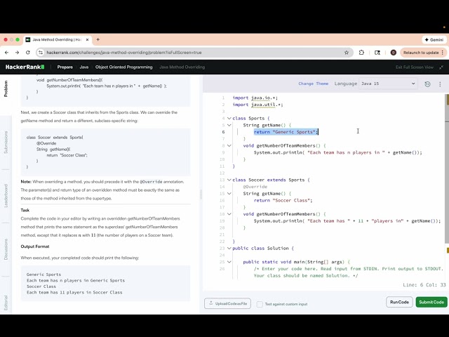 Java Method Overriding
