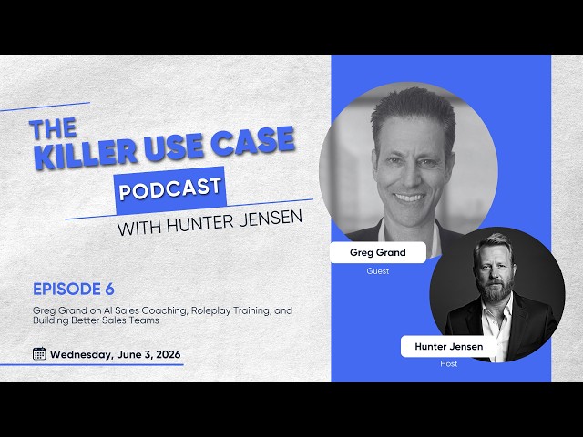 Greg Grand on AI Sales Coaching, Roleplay Training, and Building Better Sales Teams