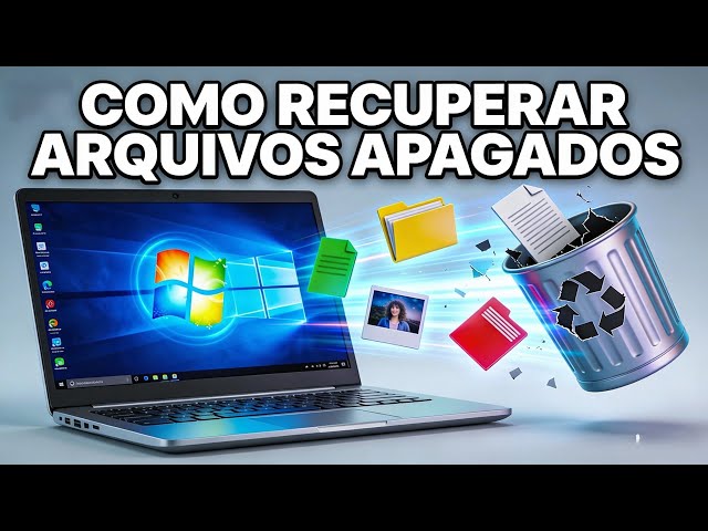COMO RECUPERAR ARQUIVOS APAGADOS GRÁTIS! Método 100% Funcional (Passo a Passo)