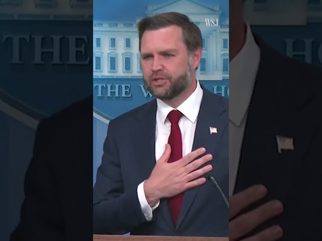 JD Vance Defends Friendship With Tucker Carlson | WSJ News