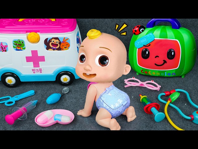 15 Min Satisfying Unboxing Ambulance Toys, Doctor Playset Collection ASMR | Tana Toys ASMR