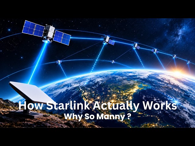 How Starlink Actually Works | The Technology Behind SpaceX’s Satellite Internet