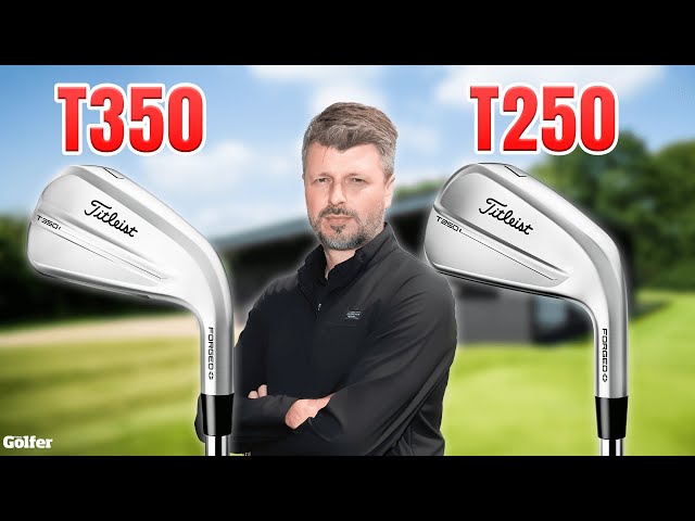 NEW 2025 Titleist Irons: Titleist T250 and Titleist T350 Mid-Handicap Iron Fitting
