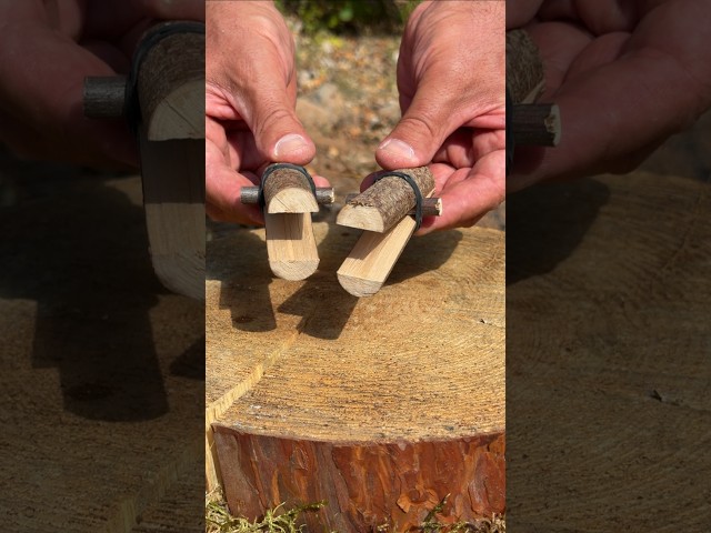 Brilliant Camping Hack: DIY Clothespins from Simple Materials!