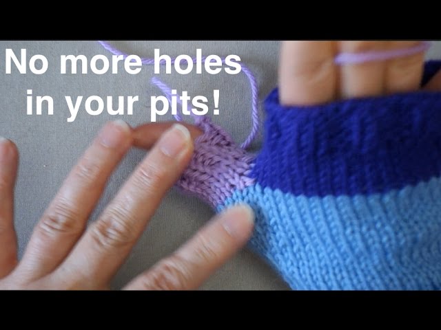 Perfect Thumb Gussets and Underarm Joins