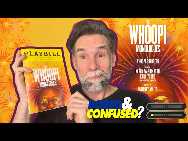 Off Broadway Review: THE WHOOPI MONOLOGUES - Bored and Confused?