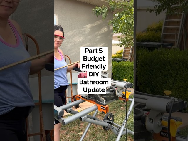Transforming this Boring half bath… DIY budget friendly home makeover tips