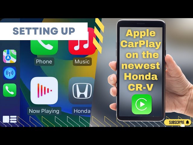 Your Guide to Setting Up Apple CarPlay on 2023-2025 Honda CR-V (ACROSS EVERY TRIM)