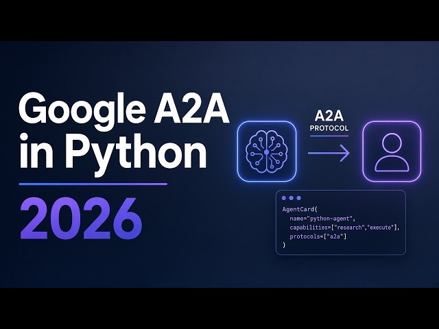 Google A2A Agent-to-Agent Protocol in Python (Code + Results) | 2026