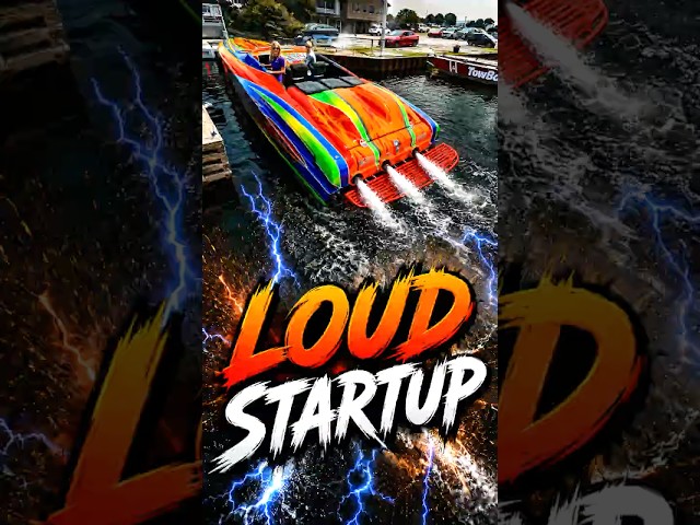 😱💥 2,400 HP!! OUTERLIMITS LOUD STARTUP!! 💥😱 #1000Islands #PokerRun