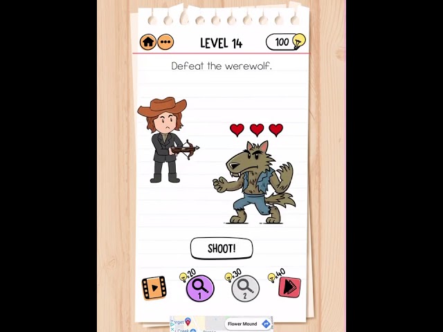 Brain Test 2 Level 14 Monster hunter Joe
