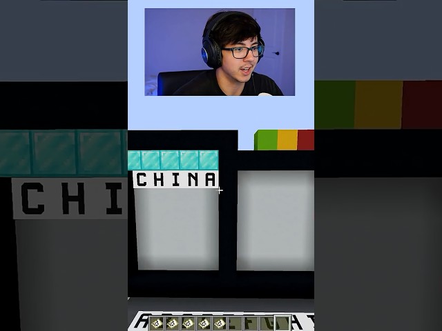 DID MY GF CHEAT??? minecraft wordle vs caatlyn #minecraft #shorts #minecraftshorts