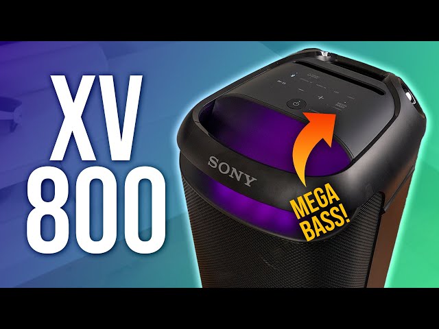 Sony Party Speaker!  XV800 Review ( Karaoke Machine )