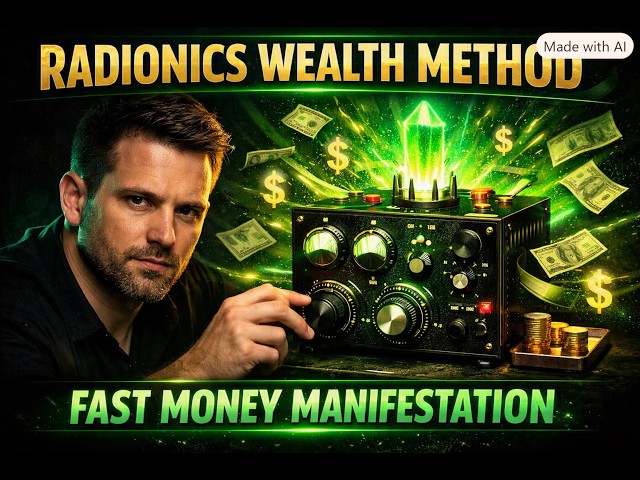 How I Use the Vampire Machine to Attract Money | Radionics Tutorial