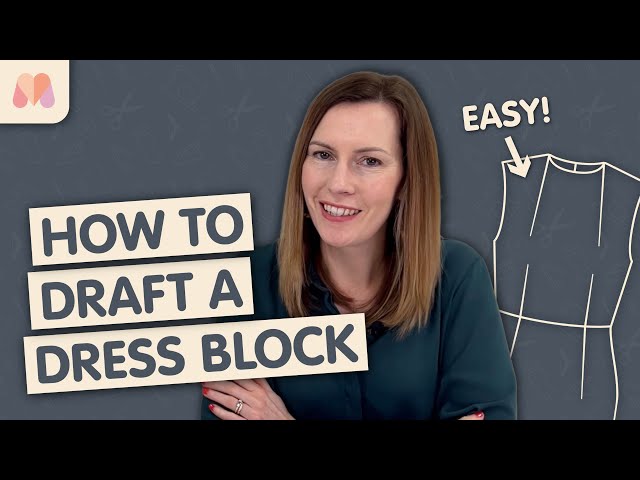 How to Pattern Draft | Drafting a Dress Block