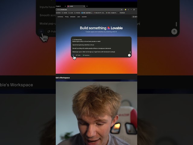 Create websites easily with ChatGPT + Lovable #ai #nextgenai #artificialintelligence #lovable