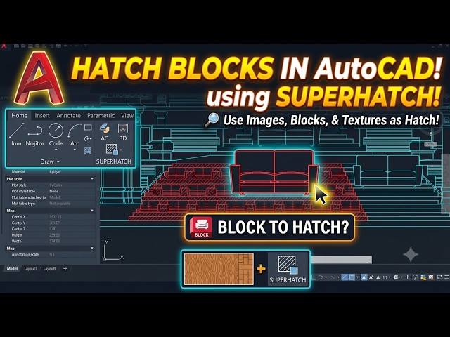 How to Create Custom Hatches in AutoCAD
