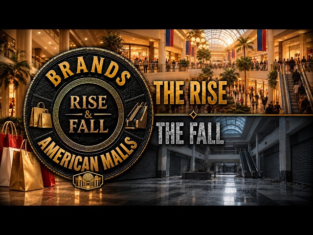 American Shopping Malls: The Rise and Fall of America's Favorite Gathering Place #riseandfall