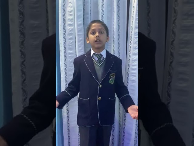 CLASS 5 HINDI ELOCUTION  - 3,  Karnik Pathak, CLASS 5B