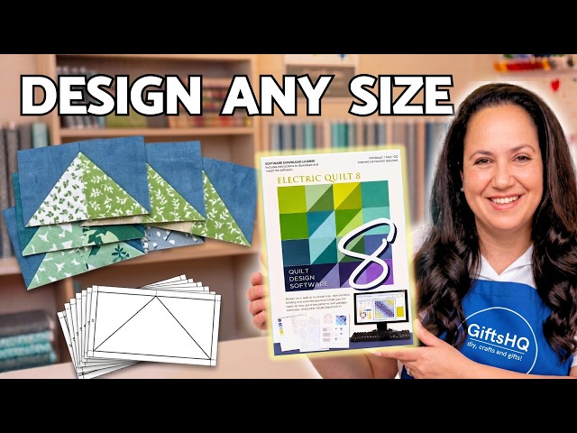 How to Design Any Size Flying Geese in EQ8 (FPP)