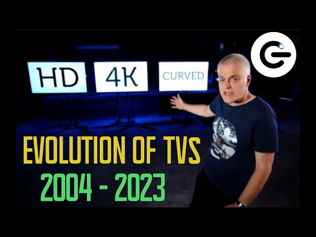 Evolution of TVs from 2004 - 2023  | The Gadget Show