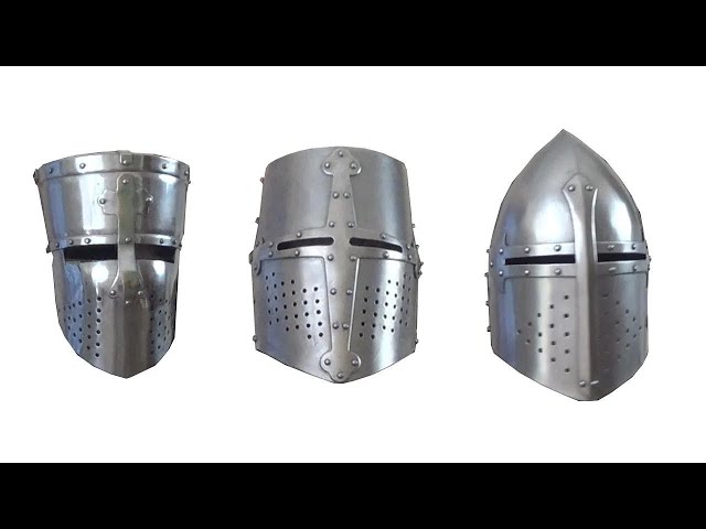 Cascos de los cruzados: ¿cómo eran realmente?