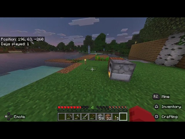 Minecraft Survival Part 2 Building up Base