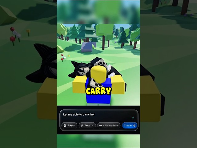 I Made a Wolf Family Romance Simulator in Roblox by Accident! 🐺 #forgeguipartner #robloxdev #roblox