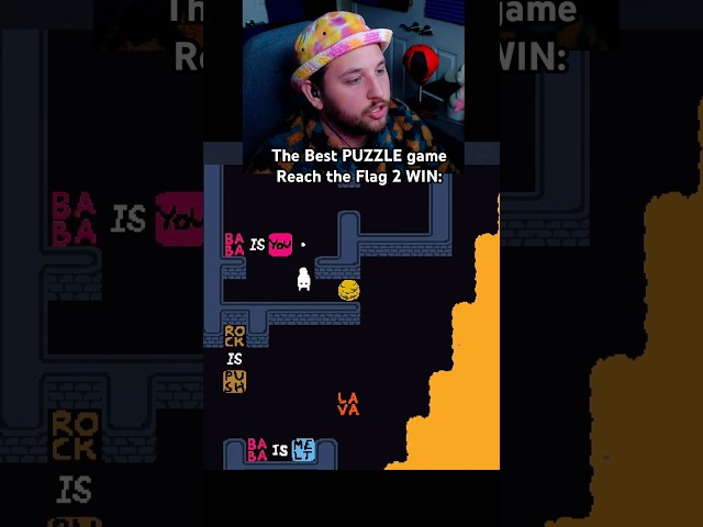 The MOST Creative Puzzle Game I have Played Baba is You