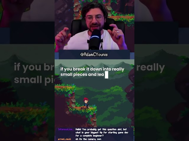 dream big, start small #gamedev