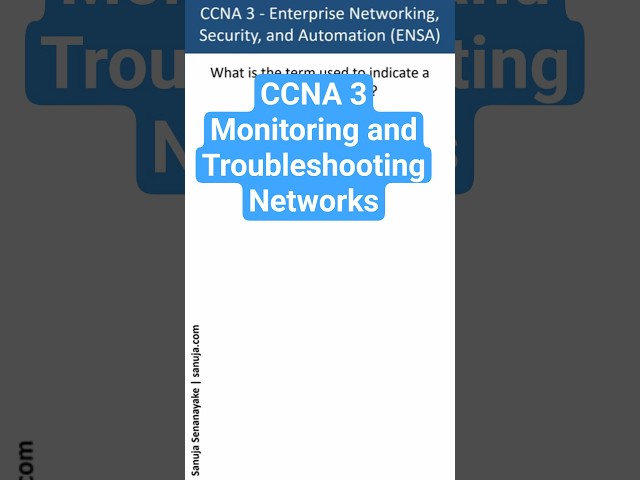 Indicate a variation of delay - CCNA Bite 59