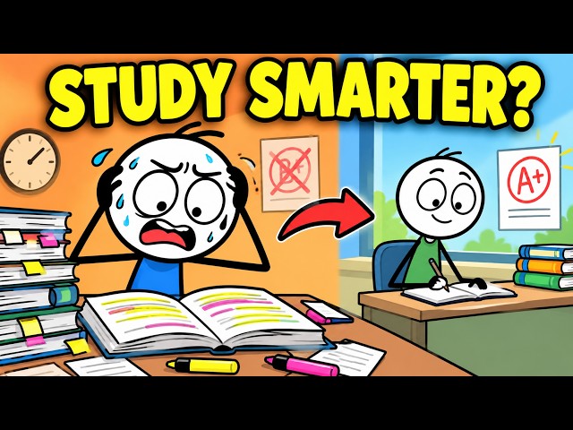 I Studied 12 Hours and Still Failed 😳 Then I Found the 30-Minute Method 📚🧠