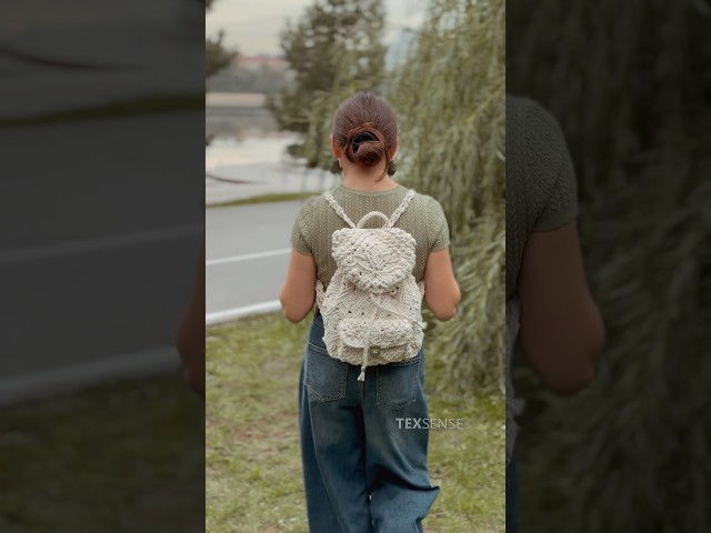 New macramé backpack coming soon… ✨ #macrame #macrametutorial #macramebag #bohostyle #handmade