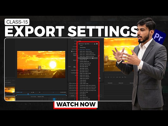 How to Export Videos in Adobe Premiere Pro — Best Settings for YouTube