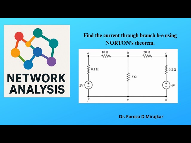 Problem on NORTON's theorem