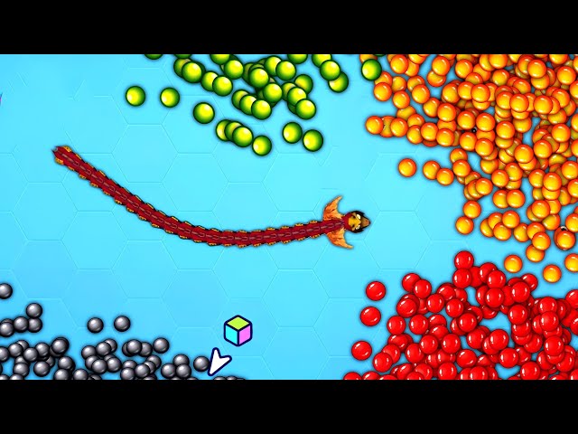 SNAKE IO🐍 GIANT SNAKE IO vS 💀 MONSTER  LORD ONI EPIC SNAKE IO 🐍 BEST / FUNNY GAMEPLAY !
