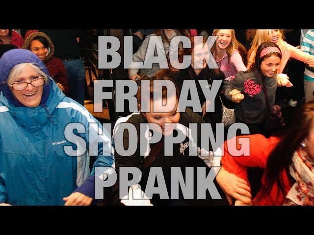 BLACK FRIDAY SHOPPING PRANK 2015! with Jacksfilms